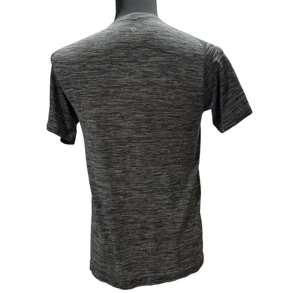 𝓛𝓾𝓵𝓾𝓵𝓮𝓶𝓸𝓷 — Ⓗⓔⓐⓣⓗⓔⓡ Gray Short Sleeve T-Shirt - Picture 2 of 4